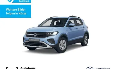 Gebraucht VW T-Cross Life 95 PS (69 kW) 2024 Clear blue metallic SUV