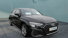 Schwarz Gebraucht 2023 Audi A3 Sportback S-Line Limousine | 32.340 € (Fairer Preis)