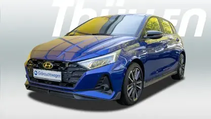 Gebraucht Hyundai i20 N Line 101 PS (74 kW) 2021 Blau Kleinwagen