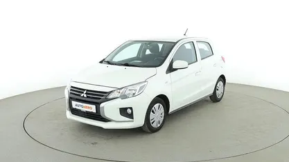Gebraucht Mitsubishi Space Star Spirit 71 PS (52 kW) 2021 Weiß Kleinwagen