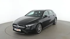 Schwarz Gebraucht 2021 Mercedes A180 AMG line Limousine | 24.470 € (Fairer Preis)