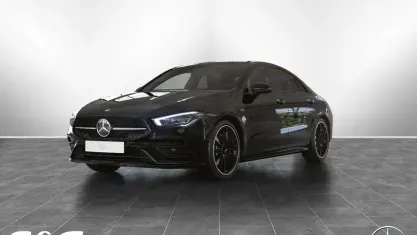 Gebraucht Mercedes CLA250e AMG 160 PS (117 kW) 2021 Unilack nachtschwarz Coupé