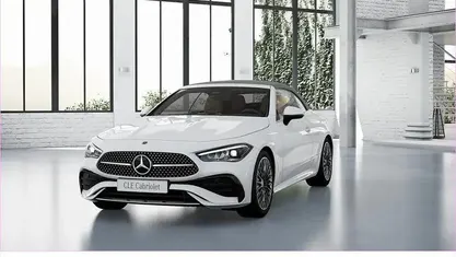 Unilack polarweiß Gebraucht 2024 Mercedes CLE220 AMG Cabrio | 54.980 € (Guter Preis)