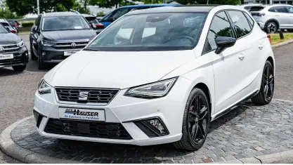 Gebraucht Seat Ibiza Black Edition 150 PS (110 kW) 2024 Weiss Kleinwagen