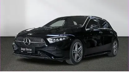 Gebraucht Mercedes A180 AMG 136 PS (100 kW) 2025 Unilack nachtschwarz Limousine