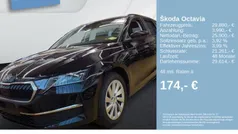 Schwarz Gebraucht 2024 Skoda Octavia Selection Kombi | 29.890 € (Guter Preis)