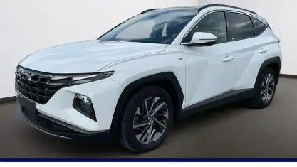 Gebraucht Hyundai Tucson 136 PS (100 kW) 2021 Weiß SUV