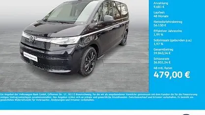 Schwarz Gebraucht 2025 VW Multivan Style Van | 65.831 €