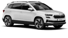 Moonweiss metallic Neu 2025 Skoda Karoq Tour SUV | 37.289 € (Fairer Preis)