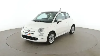 Gebraucht Fiat 500 Lounge 69 PS (50 kW) 2017 Weiß Limousine