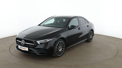 Używany Mercedes A250 AMG line 218 KM (160 kW) 2020 Czarny Sedan/Limuzyna