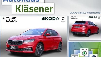 Gebraucht Skoda Fabia Tour 95 PS (69 kW) 2025 Rot Kleinwagen