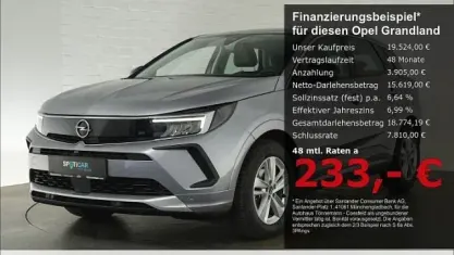 Gebraucht Opel Grandland X Enjoy 131 PS (96 kW) 2024 Grau SUV