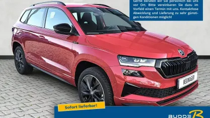 Nouvelle Skoda Karoq SportLine 150 ch (110 kW) 2026 Rouge SUV