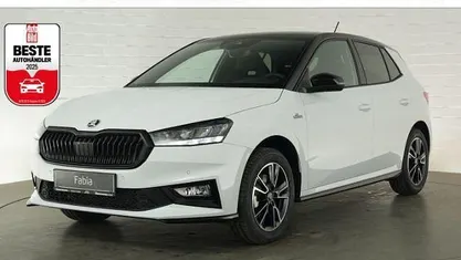 Weiss Neu 2025 Skoda Fabia Monte Carlo Kleinwagen | 22.335 € (Fairer Preis)