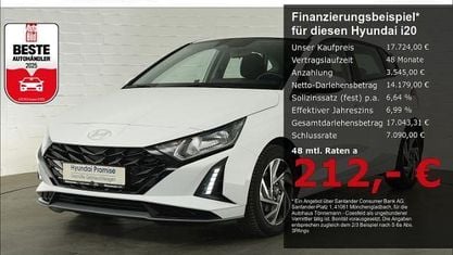 Używany Hyundai i20 Trend 101 KM (74 kW) 2025 Biały Hatchback