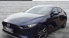 Deep crystal blue Gebraucht 2023 Mazda 3 Exclusive-Line Limousine | 24.900 € (Fairer Preis)