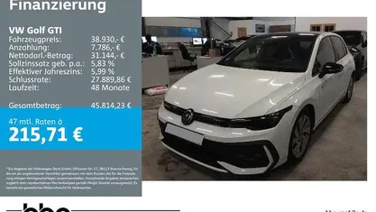 Gebraucht VW Golf VIII GTI 265 PS (194 kW) 2025 Limousine