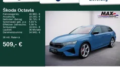 Blau Gebraucht 2024 Skoda Octavia RS Kombi | 40.980 € (Fairer Preis)