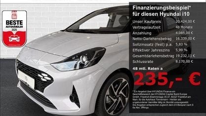 Nowe Hyundai i10 Prime 79 KM (58 kW) 2025 Szary Hatchback