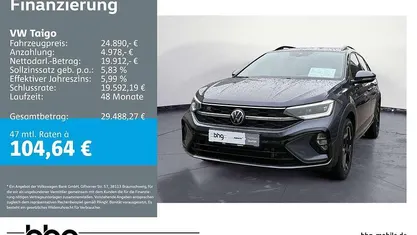 Gebraucht VW Taigo R-line 116 PS (85 kW) 2025 SUV