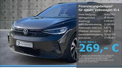 Gebraucht VW ID.4 Pro Performance 150 kW (204 PS) 2021 Grau SUV