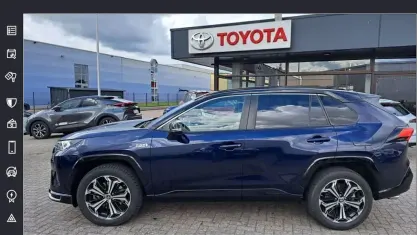 Gebraucht Toyota RAV4 Hybrid Style 306 PS (225 kW) 2021 Blau SUV