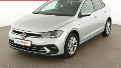 Gebraucht VW Polo Style 95 PS (69 kW) 2021 Silber Kleinwagen