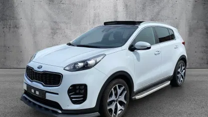 Gebraucht Kia Sportage GT-Line 177 PS (130 kW) 2018 Weiß SUV