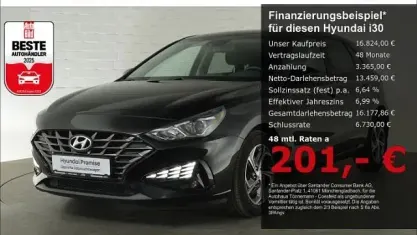 Brugt Hyundai i30 Edition 30 160 HK (117 kW) 2022 Sort Sedan