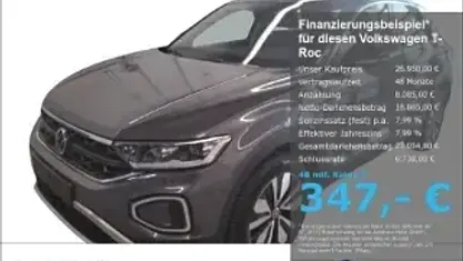 Gebraucht VW T-Roc IQ Drive 116 PS (85 kW) 2025 SUV