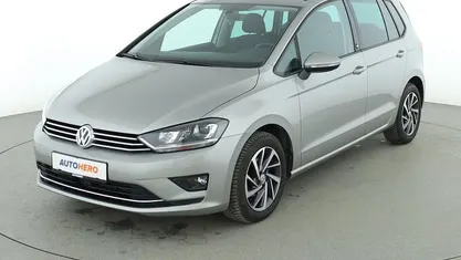 Gebraucht VW Golf Sportsvan Sound 110 PS (80 kW) 2017 Silber Van / Kleinbus