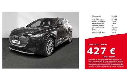 Mythosschwarz metallic Gebraucht 2022 Audi Q4 e-tron Ambiente SUV | 29.880 € (Fairer Preis)