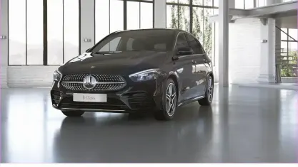 Gebraucht Mercedes B200 AMG line 163 PS (119 kW) 2019 Schwarz Kleinwagen