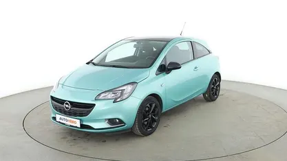 Gebraucht Opel Corsa Color Edition 2015 Grün Kleinwagen