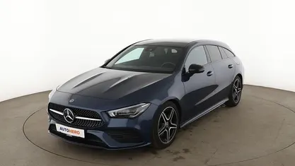 Gebraucht Mercedes CLA200 Shooting Brake AMG line 163 PS (119 kW) 2020 Blau Kombi