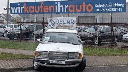 Brugt Mercedes 200 1980 Hvid Sedan