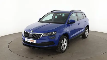 Blau Gebraucht 2019 Skoda Karoq Ambition SUV | 16.790 € (Fairer Preis)