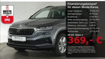 Gebraucht Skoda Karoq Selection 150 PS (110 kW) 2025 Graphite grau SUV