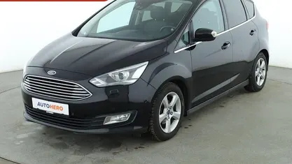 Gebraucht Ford C-MAX Titanium 125 PS (91 kW) 2018 Schwarz Van / Kleinbus