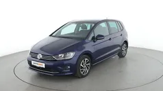 Blau Gebraucht 2017 VW Golf Sportsvan Sound Van / Kleinbus | 13.790 € (Fairer Preis)