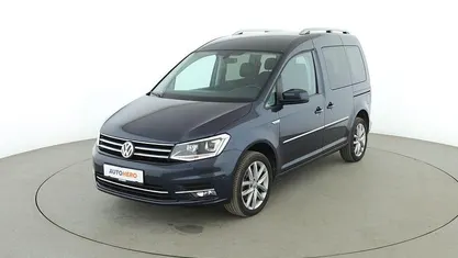 Gebraucht VW Caddy Highline 150 PS (110 kW) 2017 Blau Van / Kleinbus