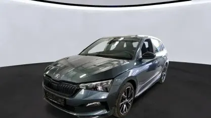 Gebraucht Skoda Scala Monte Carlo 150 PS (110 kW) 2021 Quarzgrau metallic Kleinwagen