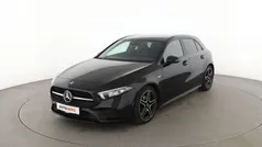 Schwarz Gebraucht 2021 Mercedes A180 AMG line Limousine | 25.340 € (Fairer Preis)
