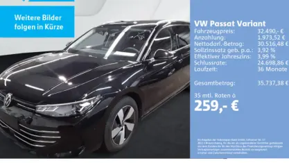 Occasion VW Passat Business 150 ch (110 kW) 2025 Noir Break