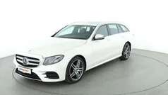 Weiß Gebraucht 2018 Mercedes E220 AMG line Kombi | 25.830 € (Fairer Preis)