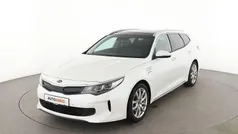 Weiß Gebraucht 2018 Kia Optima Spirit Kombi | 17.580 €