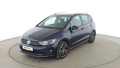 Gebraucht VW Golf Sportsvan LOUNGE 2015 Blau Van / Kleinbus