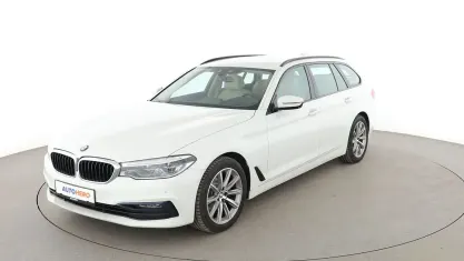 Gebraucht BMW 520 Sport Line 184 PS (135 kW) 2018 Weiß Kombi