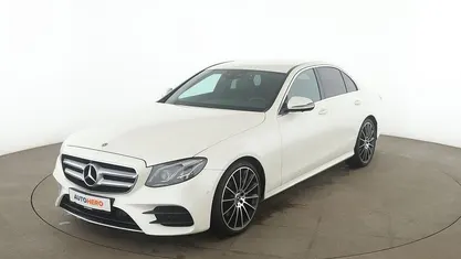 Gebraucht Mercedes E200 AMG line 211 PS (155 kW) 2019 Weiß Limousine